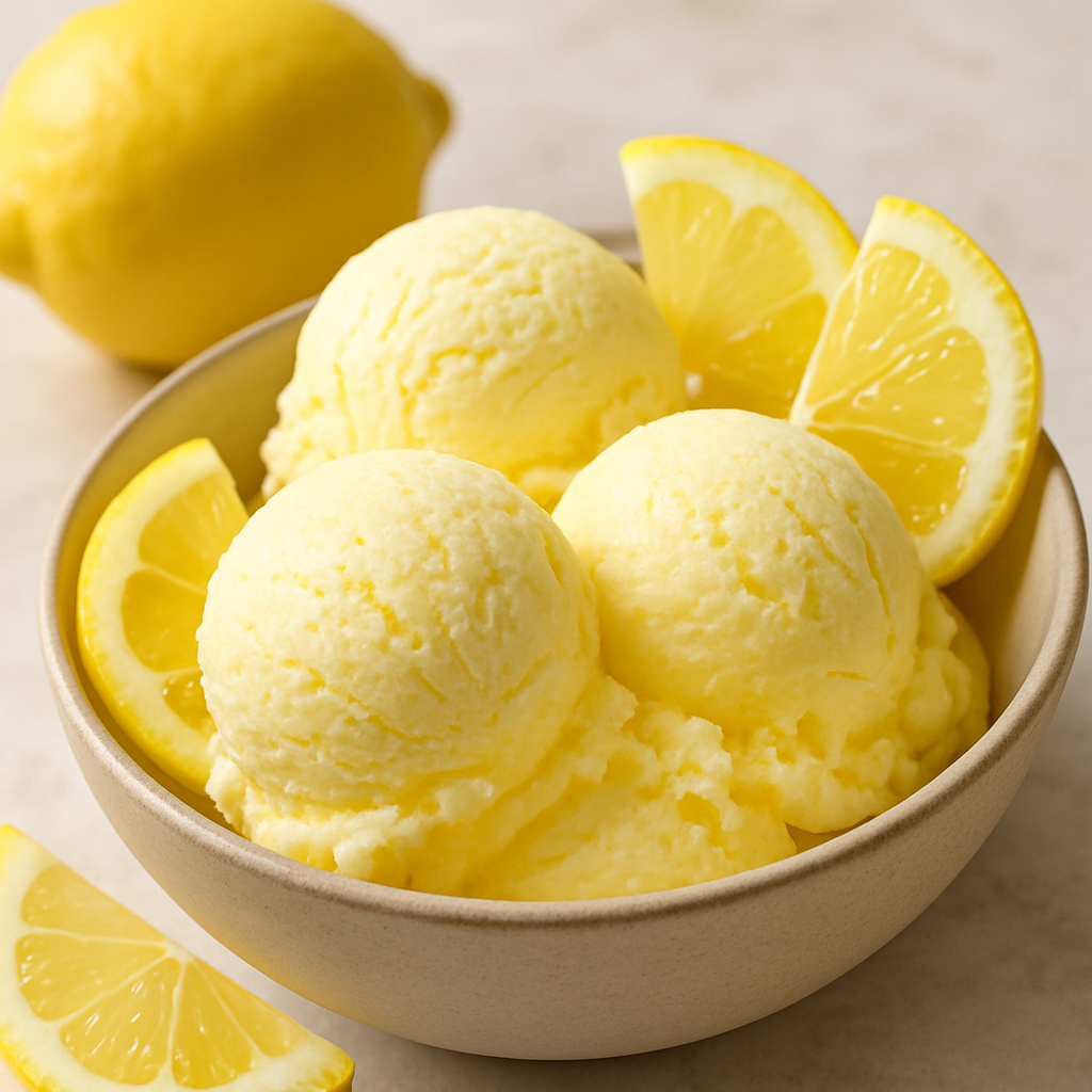 Lemon Ice Cream